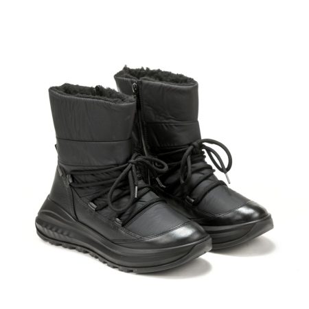 Ženske plitke čizme Ara-12-26604.01H crne ravne