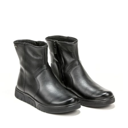 Ženske plitke čizme Ara-12-24446.01G crne ravne