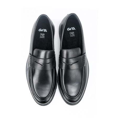 Muške mokasine Ara-11-26501.01G crne ravne 5 16161 ara 11 26501 01g schwarz 3