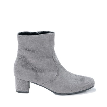 Alternative view of Ženske plitke čizme Jenny-22-61625-65G sive na štiklu