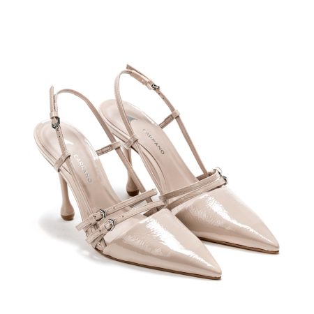 Ženske sandale Carrano-803003/PIN01 bež na štiklu