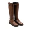 Elegantne ženske kožne čizme u crnoj boji za jesen/zimu - Creator.rs