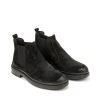 Muške kožne duboke cipele BAGCINI-DUKHA crne ravne
